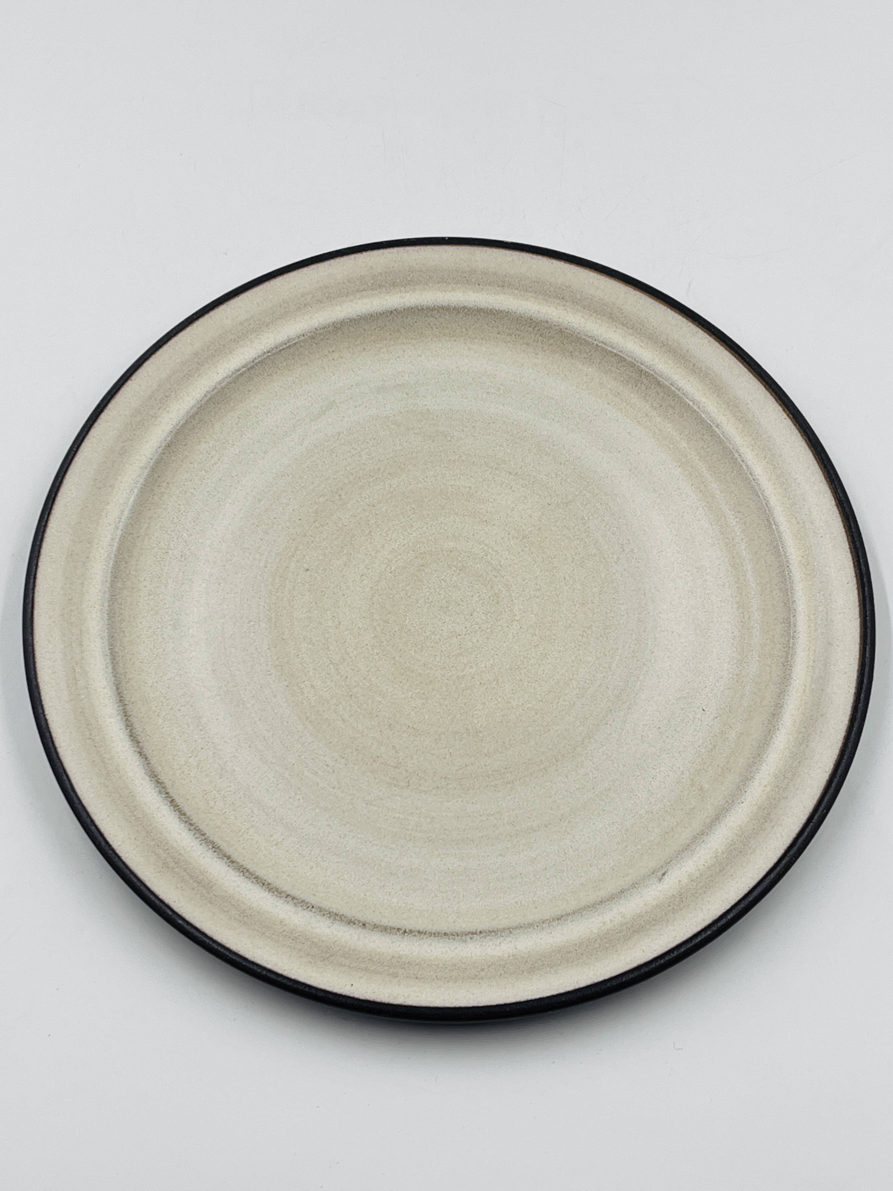 Vintage tableware service from West Germany from the 1970s.