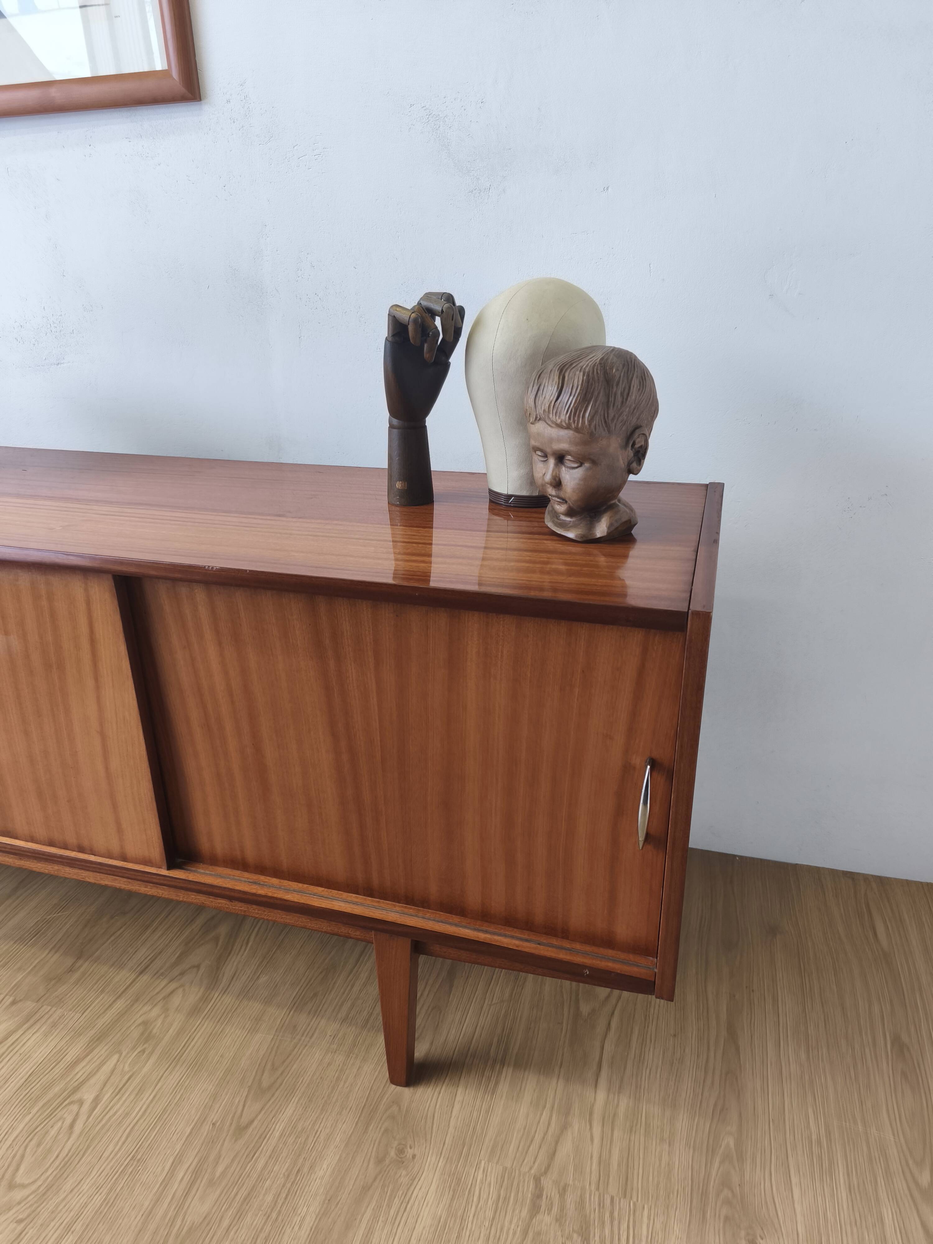 Modernist long sideboard from the 1970s.