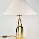 Rare vintage brass table lamp