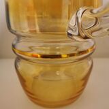 Multicolored orangeade service 60s