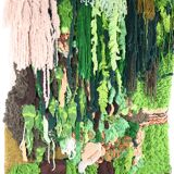 Large tapestry "green wall"