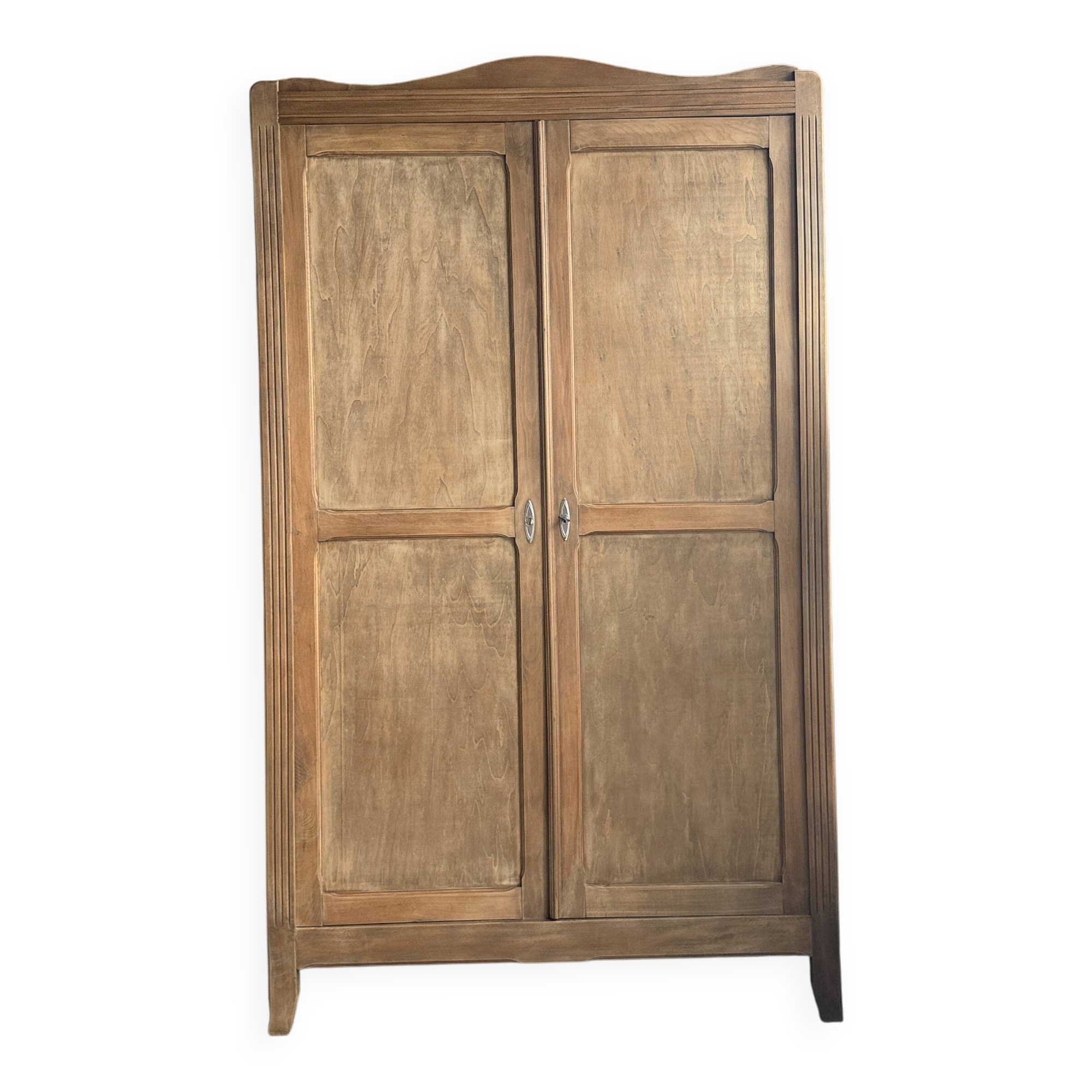 Parisian Art Deco wardrobe with hanging space (renovated)