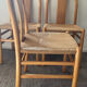 Trio of chairs Annig Sarian for Tisettanta 80s