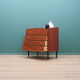 Coiffeuse en teck, design scandinave, années 1960, fabriquée par SW Finland