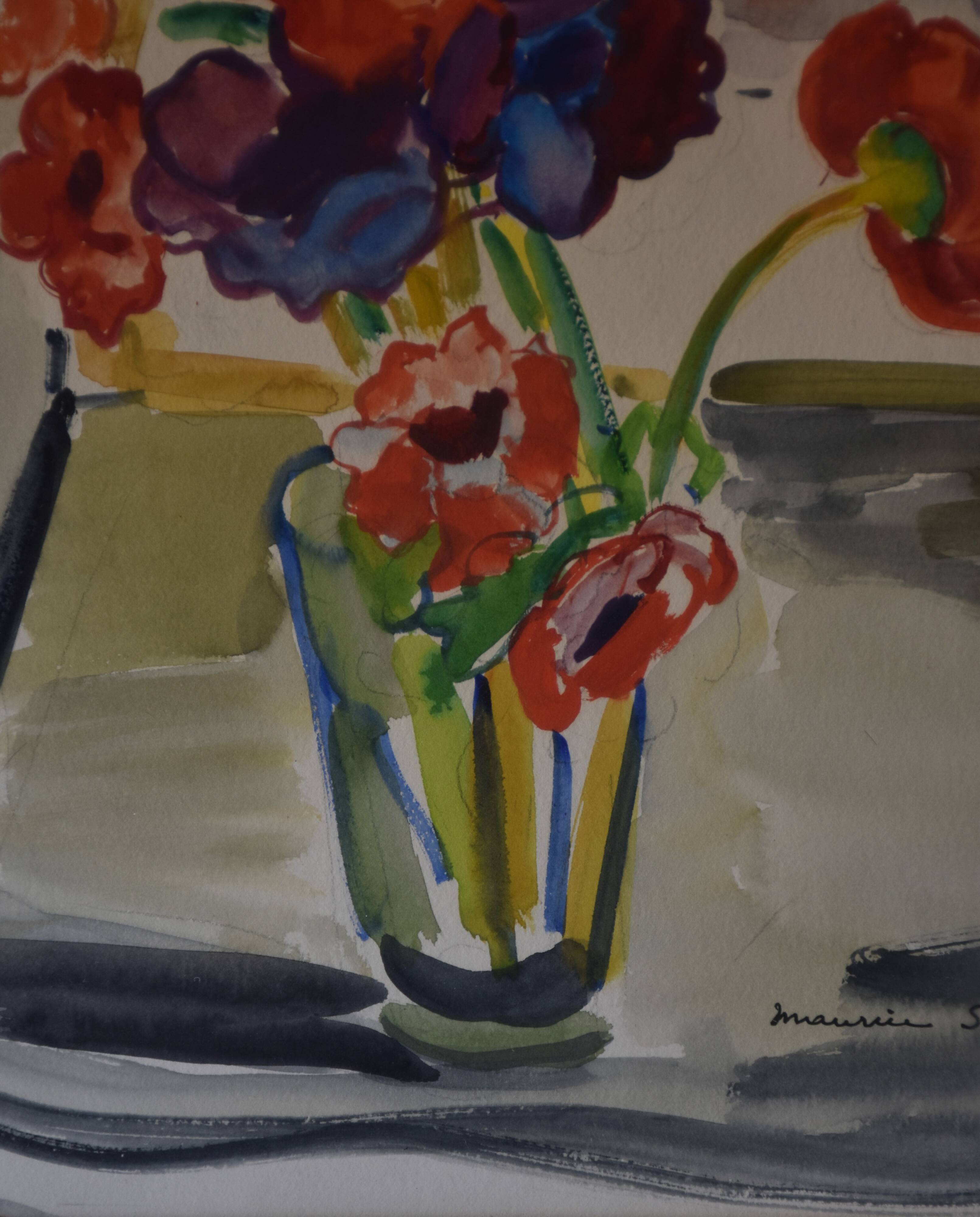 Maurice Savreux, Bouquet of Flowers (1955)