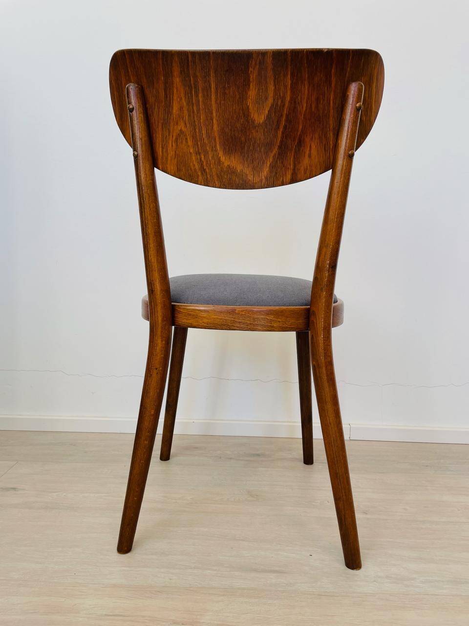 Vintage Dining Chair by TON, from Czechoslovakia 1960’s