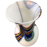 Contemporany vase murrine in murano glass