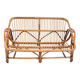 Vintage bench or rattan sofa 1960