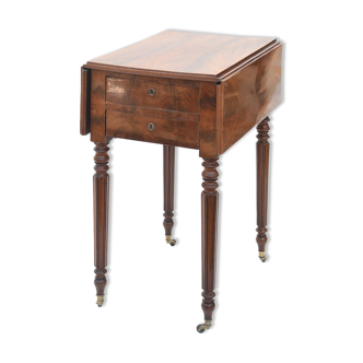 Mahogany shutter table