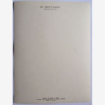 Original photograph of 'Brigitte Bardot' 1958