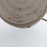 Ceramic lamp signed Rouart grès