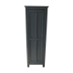 Armoire parisienne une porte gris anthracite