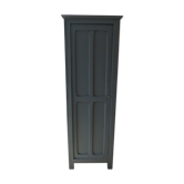 Armoire parisienne une porte gris anthracite