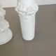 Lot de 3 vases en porcelaine OP Art Biscuit originaux par AK Kaiser, Allemagne, années 1970