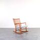 Oak ML33 Rocking Chair by Hans J. Wegner for A/S Mikael Laursen, 1950s