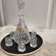Service liqueur cristal de Bavière XX ieme siècle