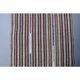 Vintage Turkish Hand-Knotted Wool Cotton White Kilim Runner Rug 101x207