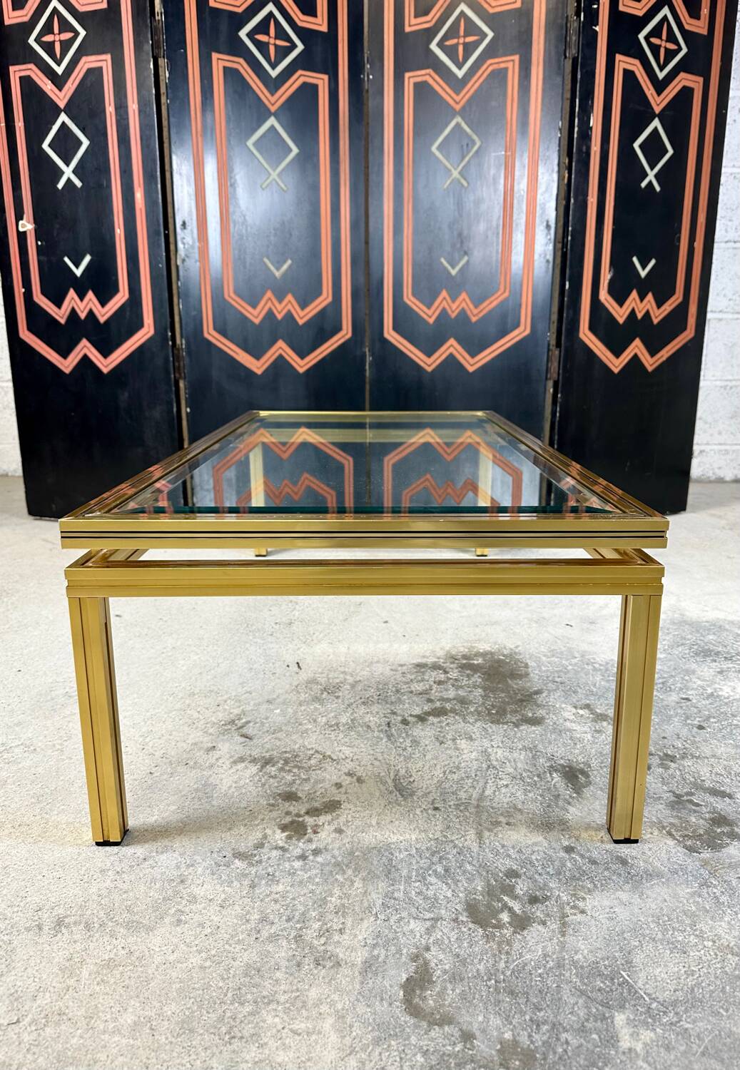 Pierre vandel coffee table 1980s