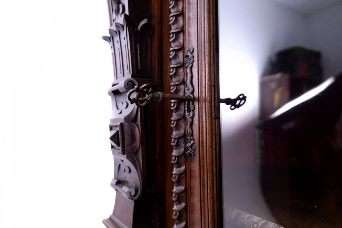 Carved sideboard, France, ca. 1880.