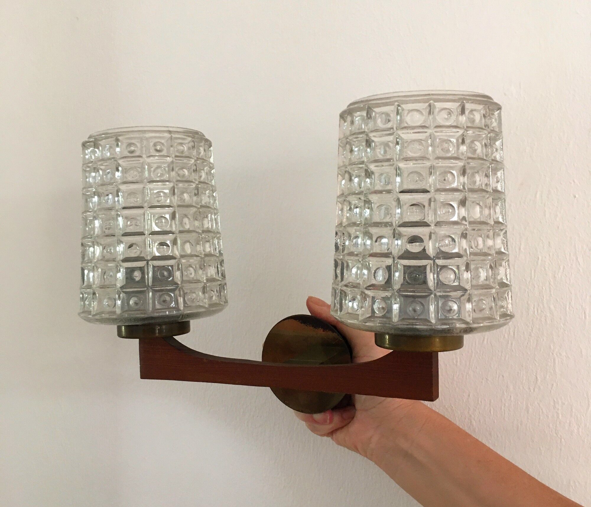 Vintage Scandinavian wall lamp 1960