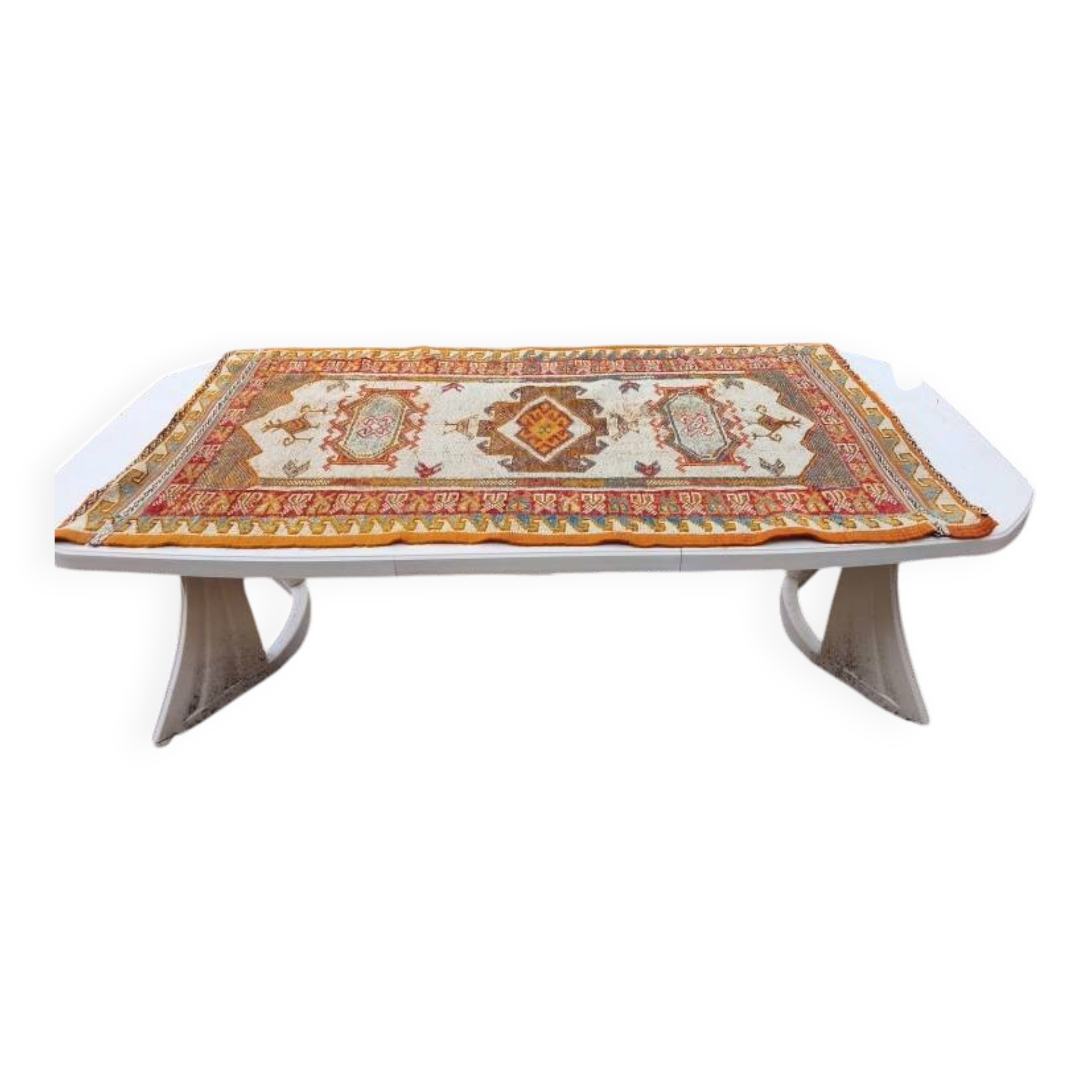 Moroccan wool rug