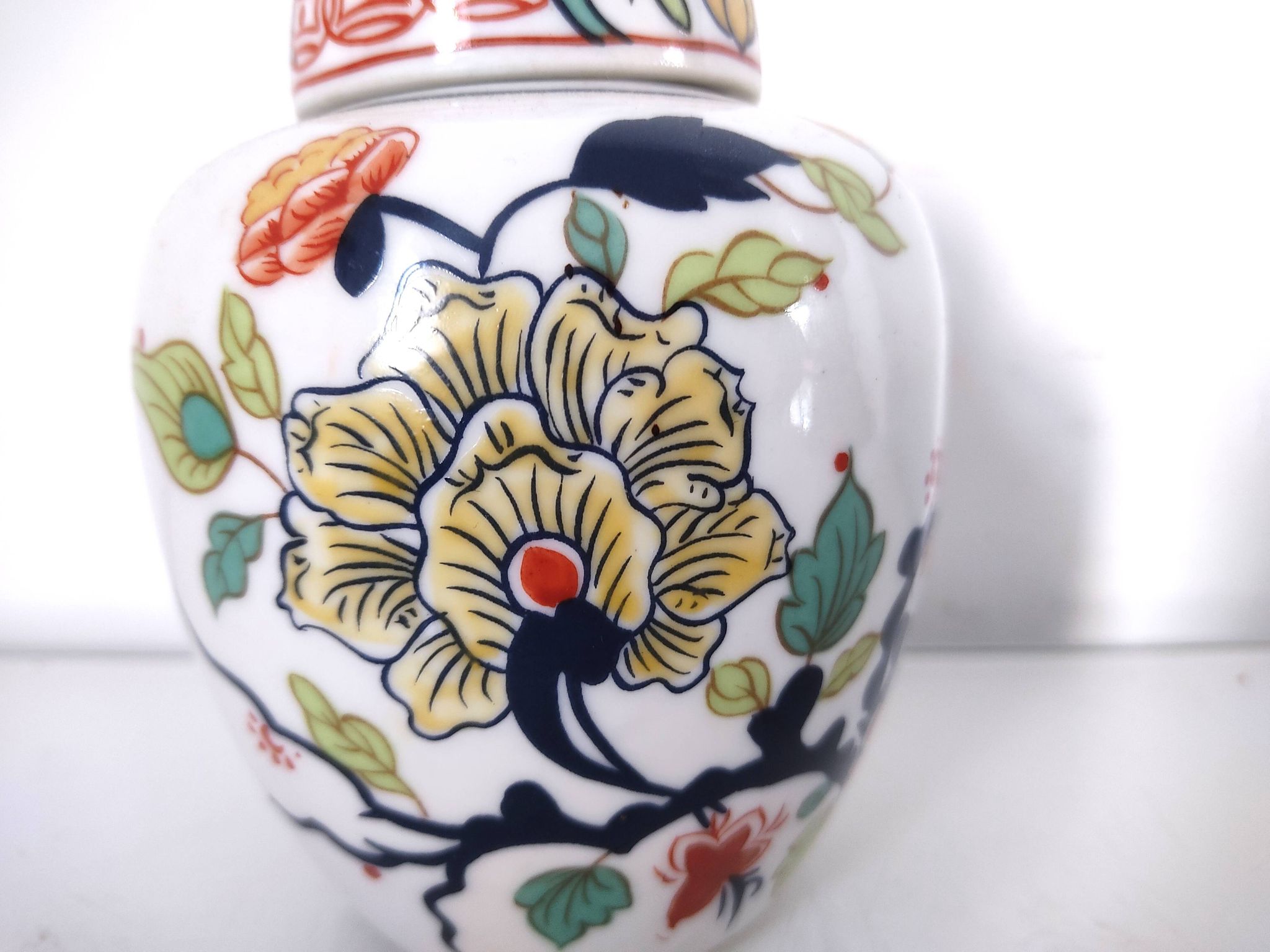 Vase pot à gingembre porcelaine de Chine