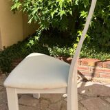 White designer chair