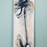 Pair of abstract paintings 60'