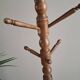 Ball coat rack on stand