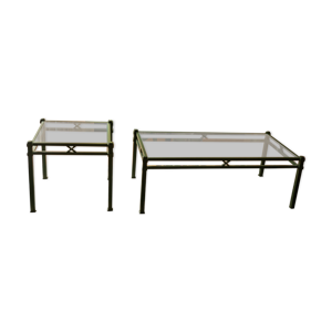 Deux tables basses Etrusque - vandel pierre