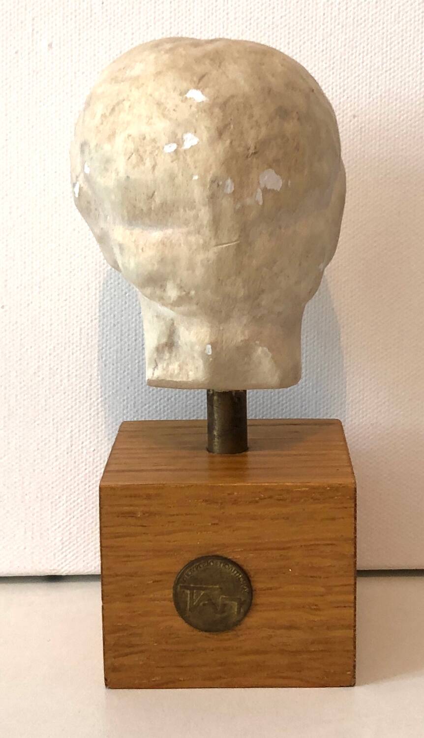 Plaster Head Greek Man