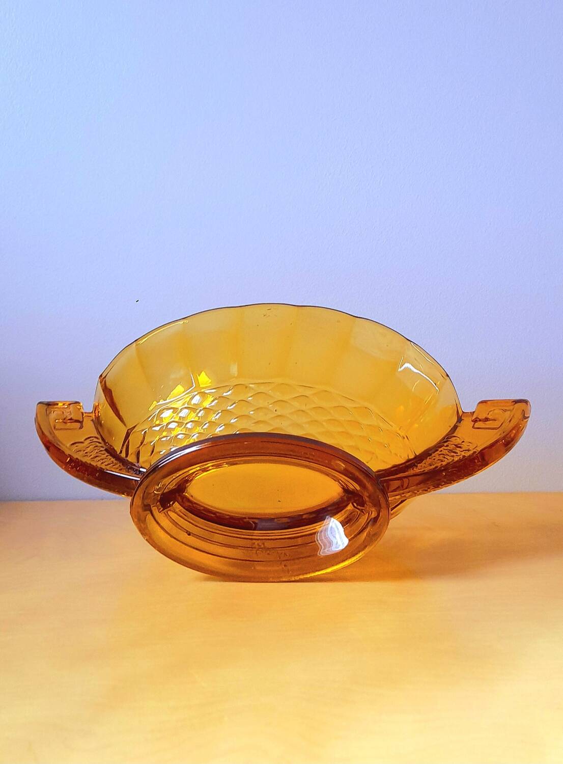 Val St Lambert fruit bowl