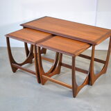 Large pull-out table G-plan 1950