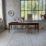 Oak farmhouse table