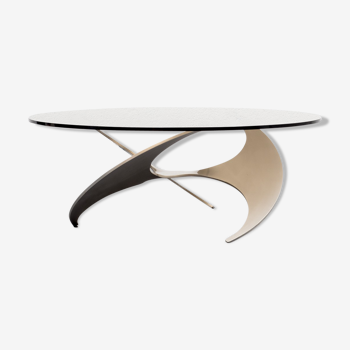 Table basse Propeller Knut Hesterberg pour Ronald Schmitt années 60