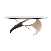 Table basse Propeller Knut Hesterberg pour Ronald Schmitt années 60