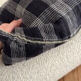 Coussin carreaux