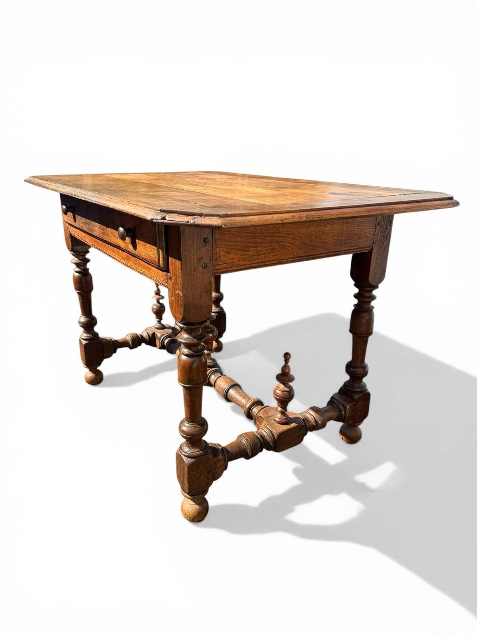 Writing table/desk Louis XIV light oak 18th century