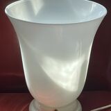 Lampe vasque opaline style art déco