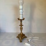 Brass lamp with lion claw feet Italy