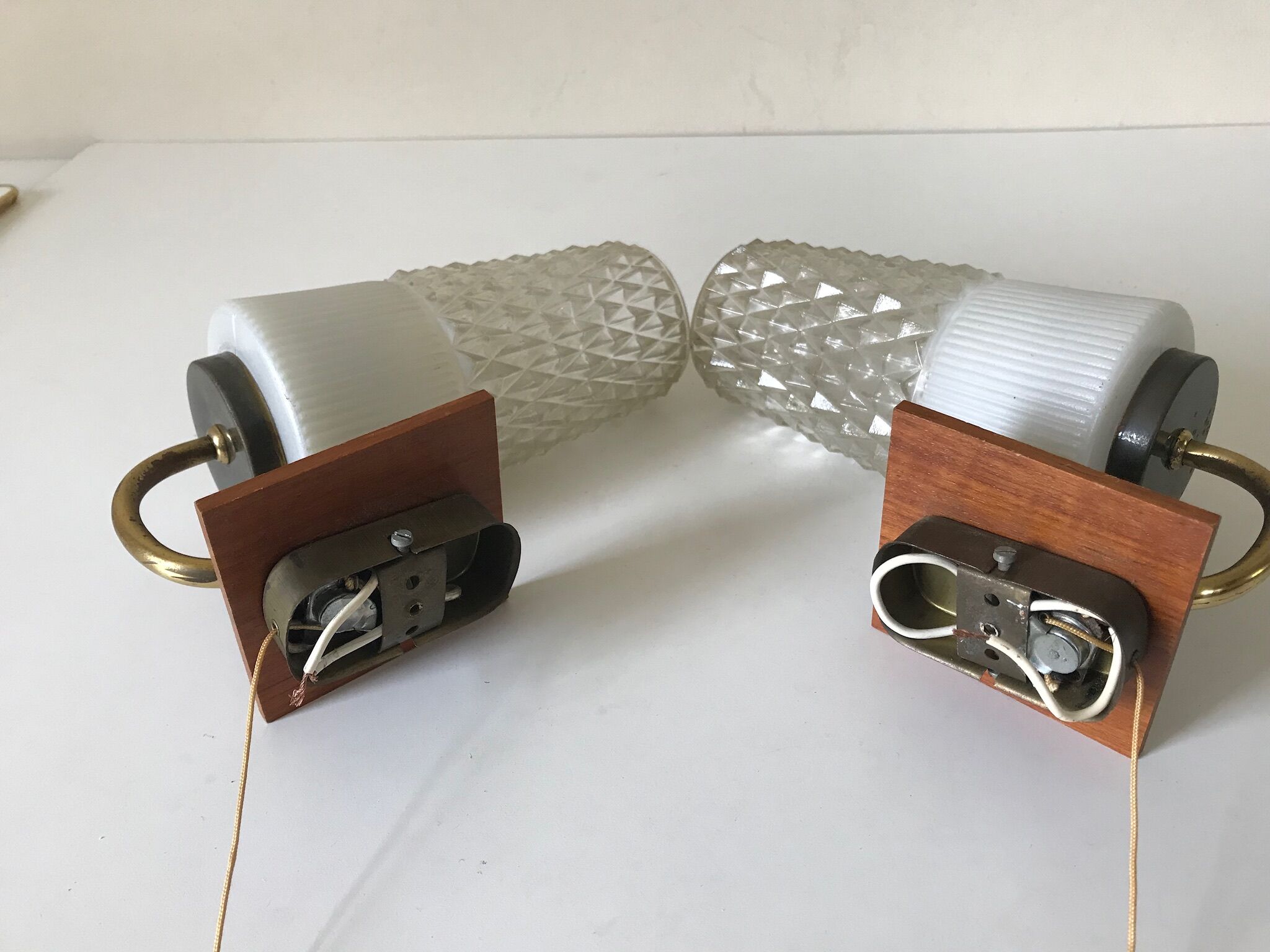 Pair of vintage 1960s sconces