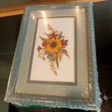 5 herbariums, framed floral arrangement