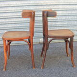 Pair of Artex bistro chairs