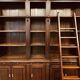 Classic English Mahogany Library Bookcase