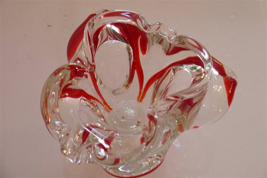 Murano glass catchall from 1970