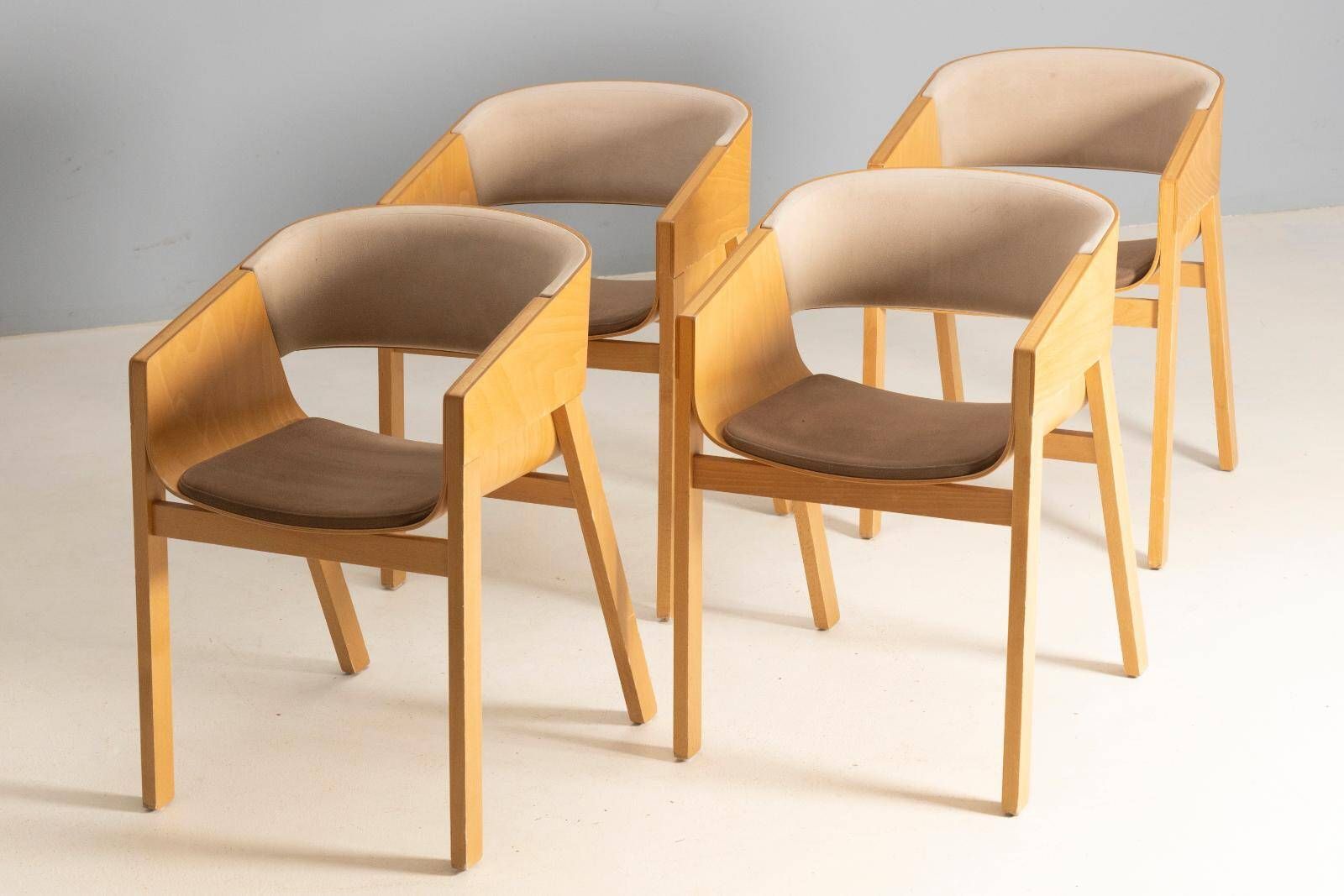 Set of 4 Merano armchairs, Alex Gufler, 2010s, Czech Republic
