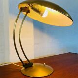 Vintage modernist Kaiser Dell brass lamp 1960s