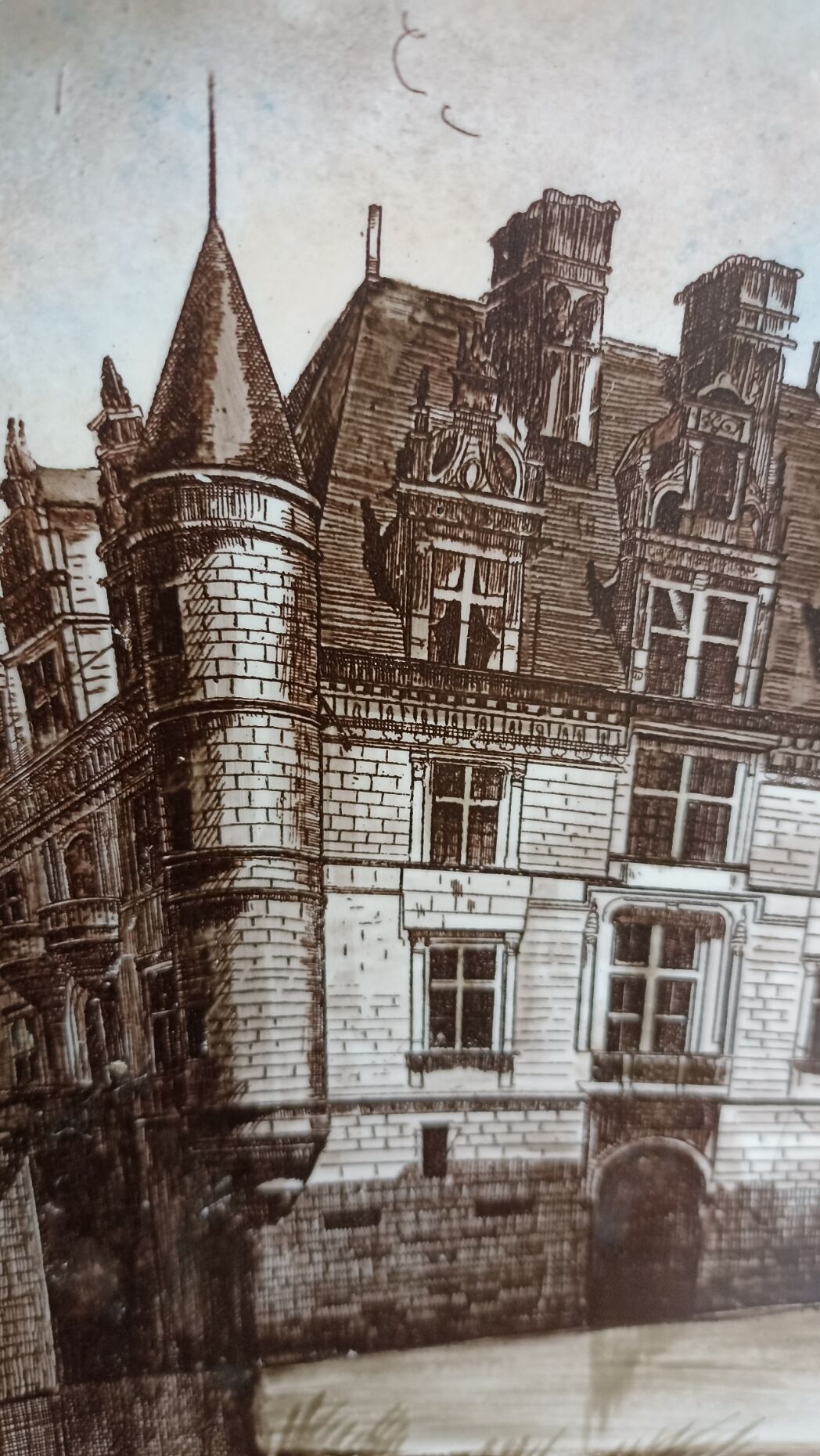 Decorative dish Choisy-le-Roi - Château de Chambord