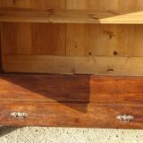 Louis Philippe style walnut wardrobe