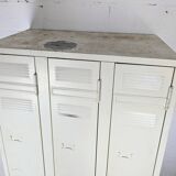 Metal industrial cloakroom